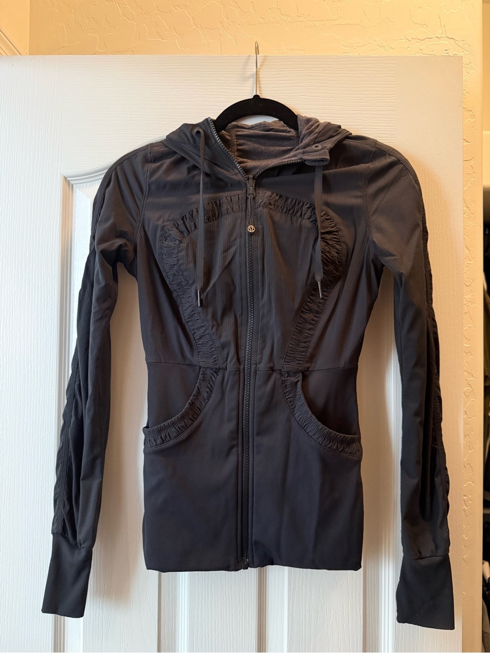 Reversible Lululemon Zipper Jacket with Hood